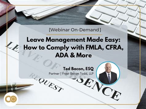 Leave Management Made Easy How To Comply With Fmla Cfra Ada Amp More