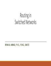 Lecture 5 Routing In Switched Networks Pdf Routing In Switched