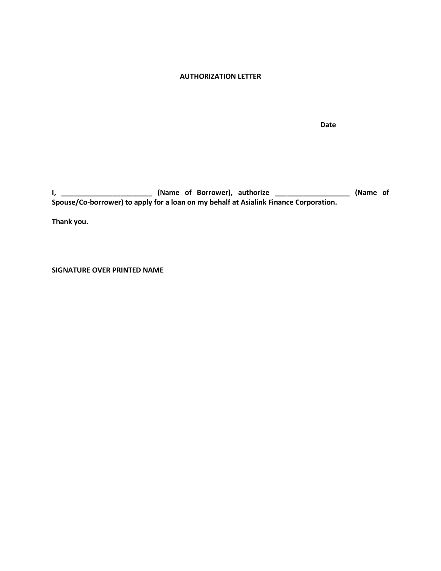 Legal Authorization Letter 9 Examples Format Pdf Tips