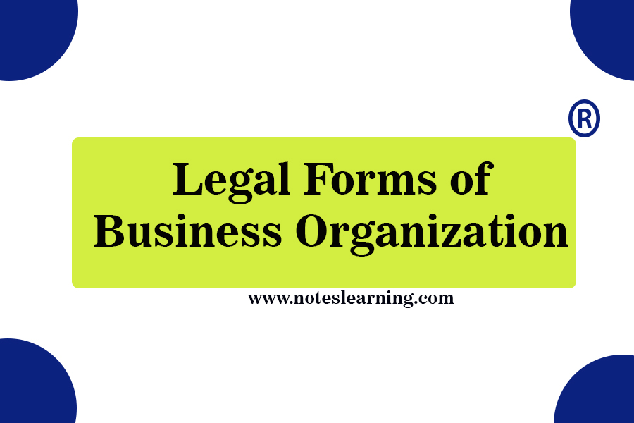 Legal Forms Of Business Organization Ppt Free Download