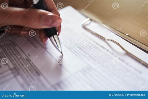 Legal Signature And Hand For Contract Application Planning On