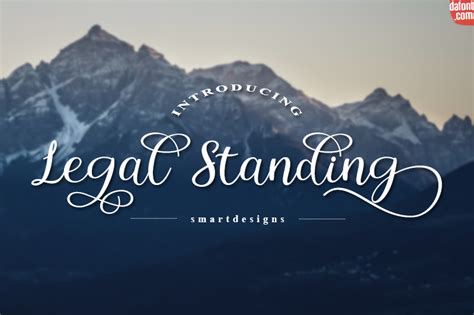 Legal Standing Font Download Free For Desktop Webfont