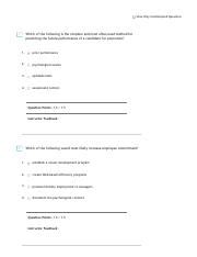 Lesson 7 Quiz Pdf Show Only Unattempted Questions 1 A Company Using Competency Based Pay