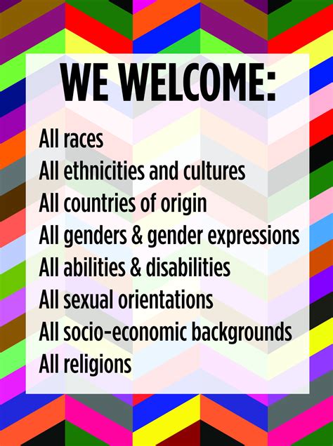 Lgbtq Inclusive Welcome Signs For Front Entrances Quinn Barbour