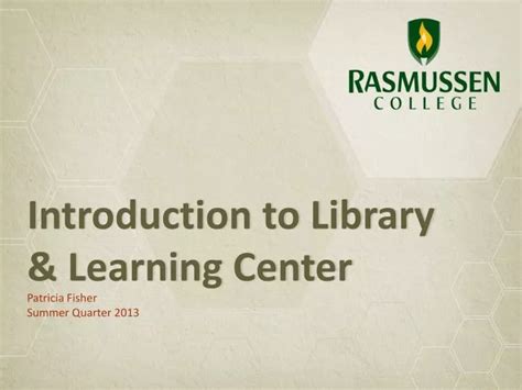 Library Amp Learning Center