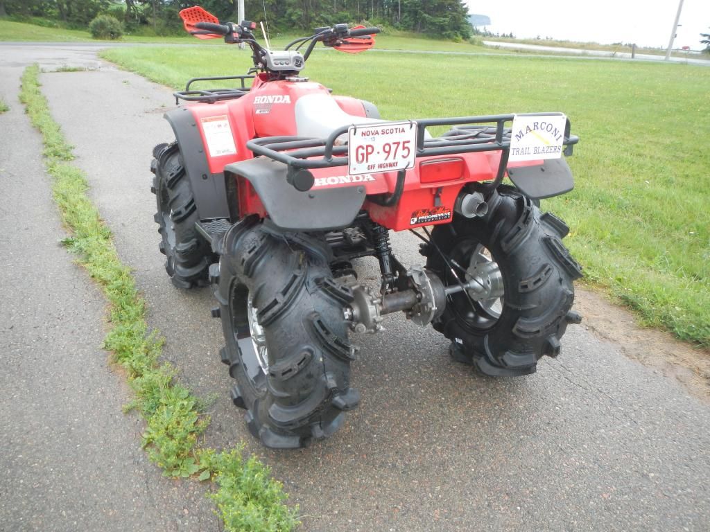 License Plate Mounting Honda Atv Forum