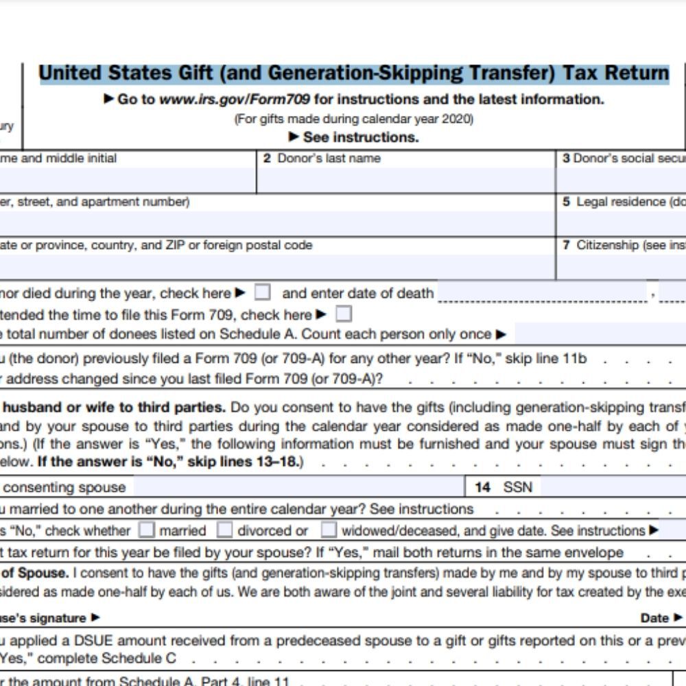 Lifetime Gift Tax Exemption 2021 Form Img Abbott