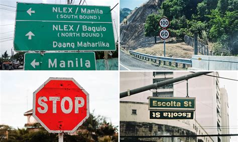 List Of Traffic Signs In The Philippines Traffic Signs Road Traffic