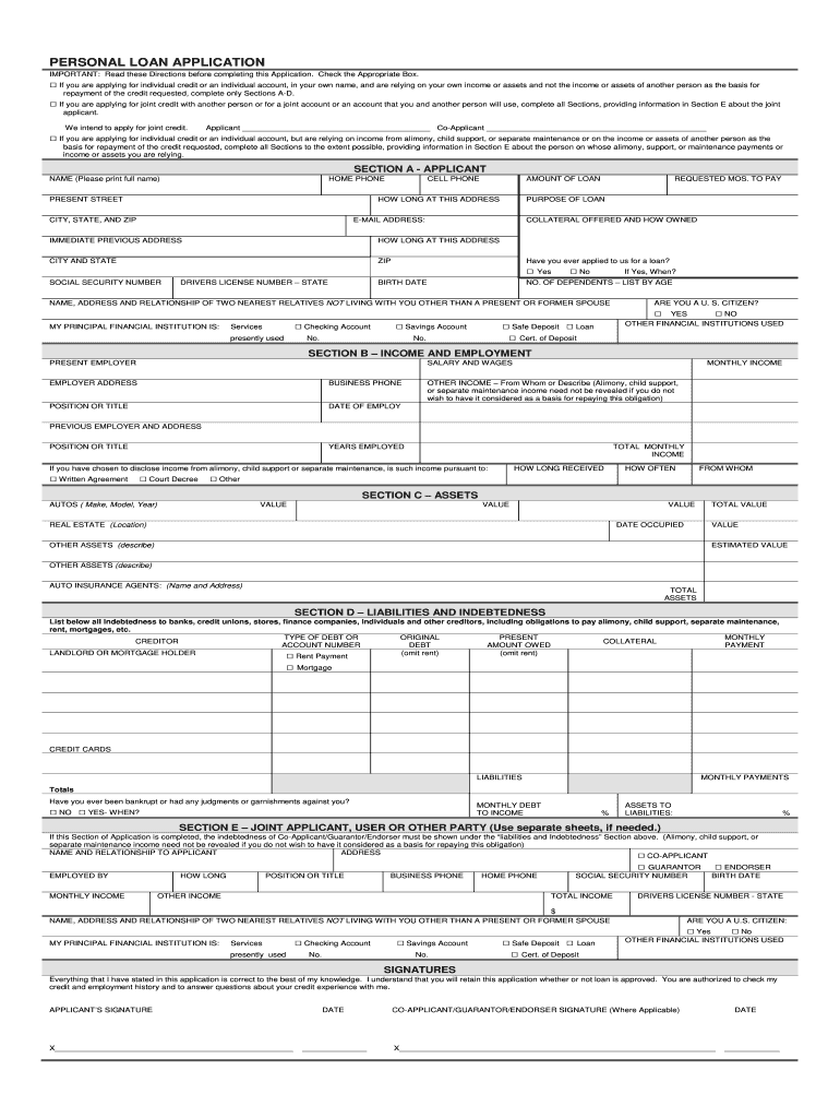 Loan Papers Pdf