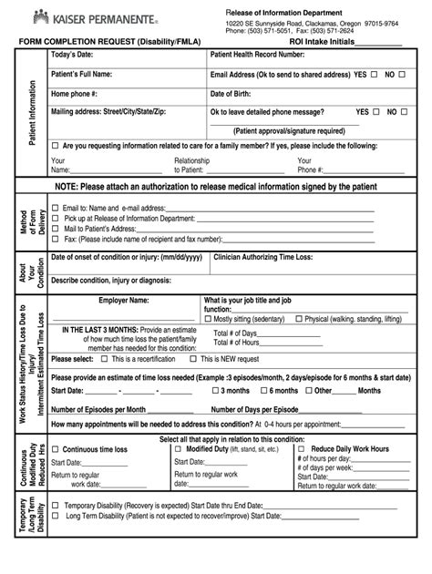 Long Term Disability Form Fill Out Printable Pdf Forms Online