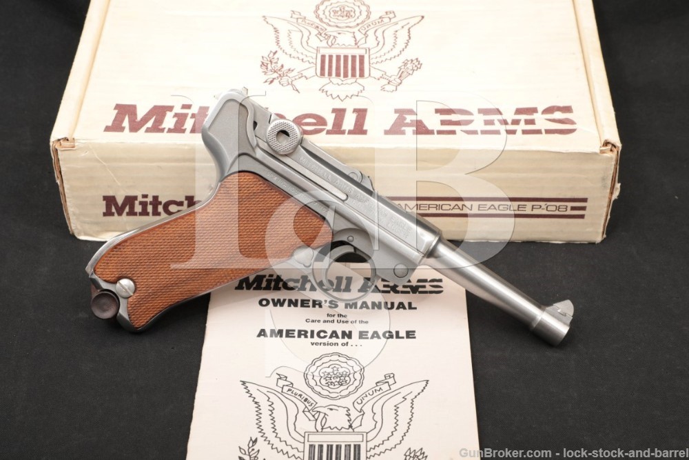 Lot Detail M Mitchell Arms American Eagle Luger Semi Automatic Pistol