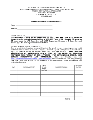 Lpc Hours Log Template Excel 2008 2024 Form Fill Out And Sign