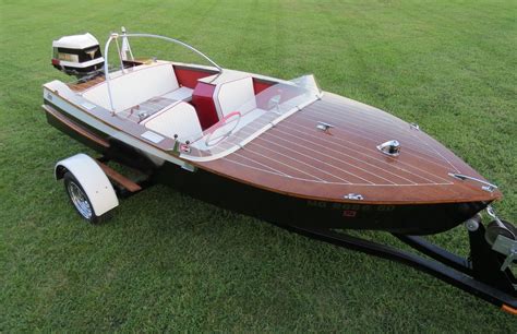 Luger Wood Speed Boat Restored Custom 1959 For Sale For 13 500 Boats