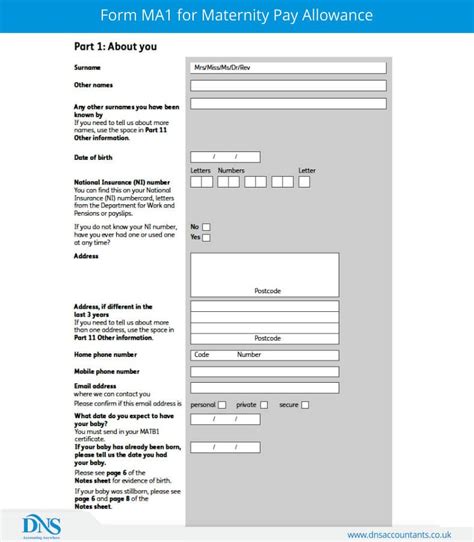 Ma1 Fillable Form Printable Forms Free Online