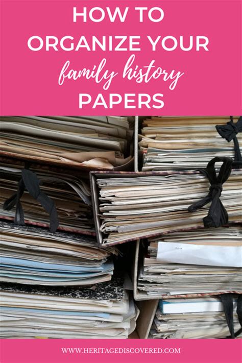 Manage Your Genealogy Papers Youtube