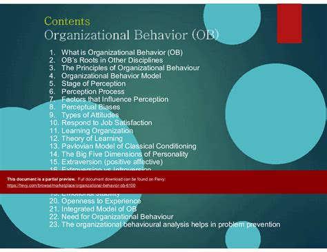 Management Process Amp Organizational Behavior Ppt