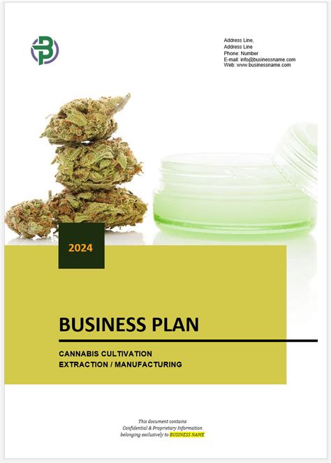 Marijuana Business Plan 420 College