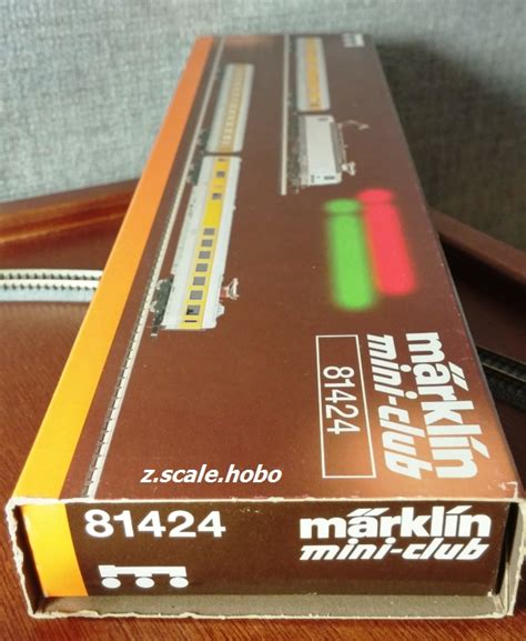 Marklin 81424 Measurement Train Set Z Scale Hobo