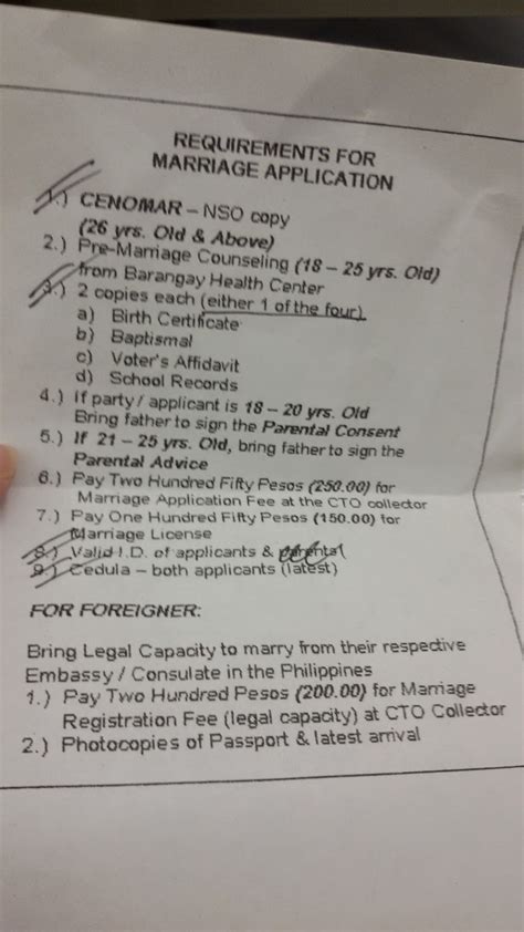 Marriage License Requirements Getting Married In The Philippines I