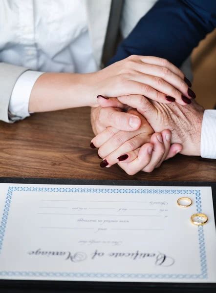 Marriage Paperwork Before And After The Wedding Kennedy Blue