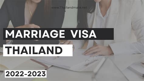 Marriage Visa Thailand Mate