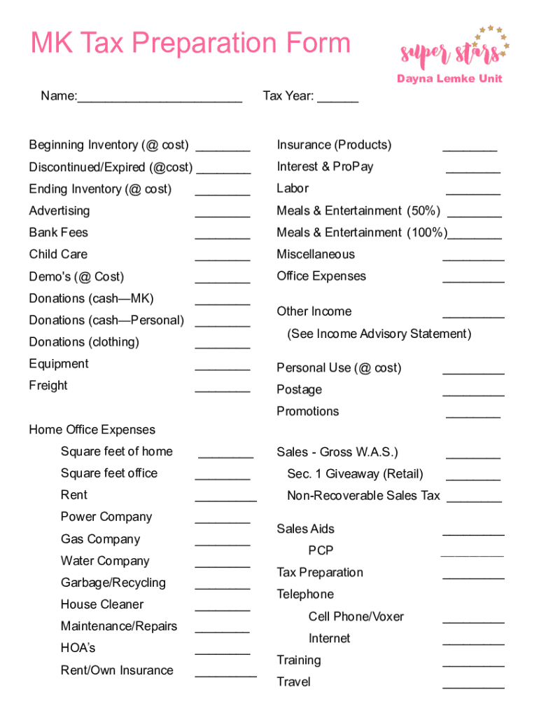 Mary Kay Forms Fill And Sign Printable Template Online