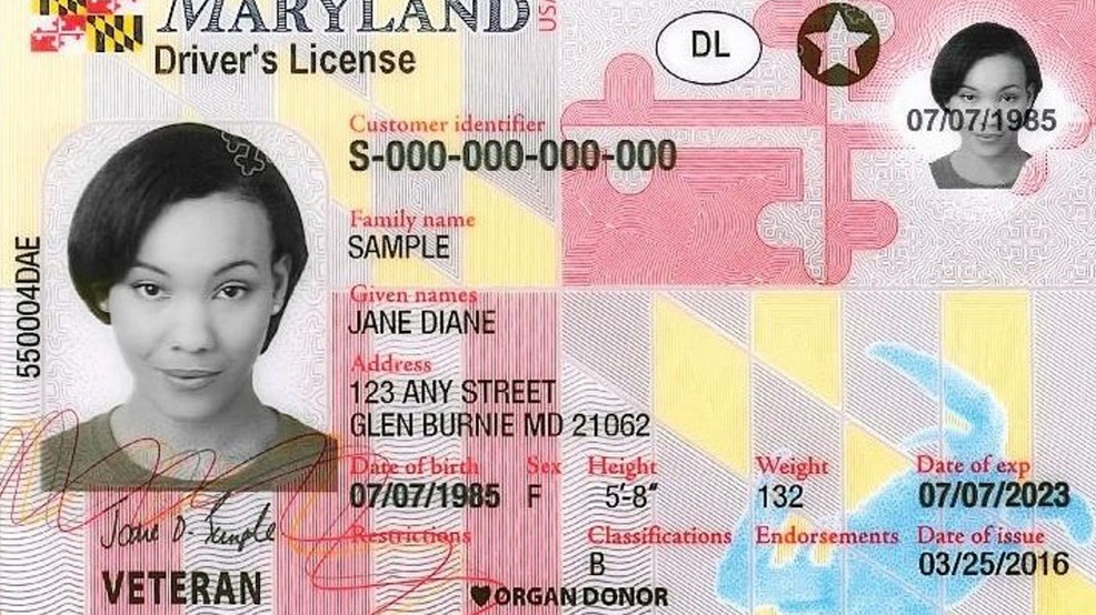 Maryland Mva Extends Deadline For 43 000 Real Id License Holders With