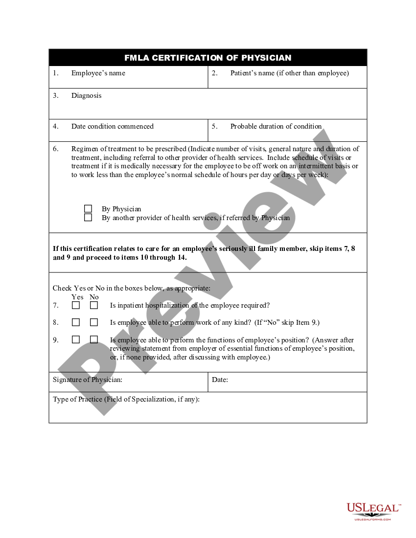 Massachusetts Fmla Certification Of Physician Fmla Pdf Us Legal Forms