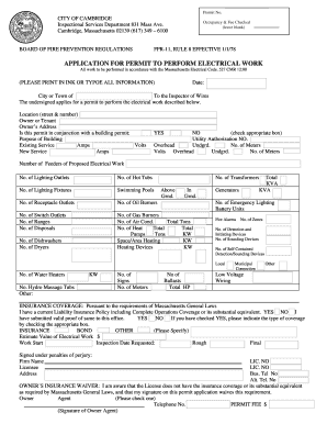 Massachusetts Permit Electrical Pdf Form Formspal