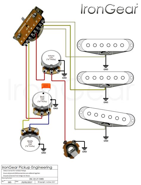 Master The Telecaster 5 Way Switch A Comprehensive Wiring Diagram Guide