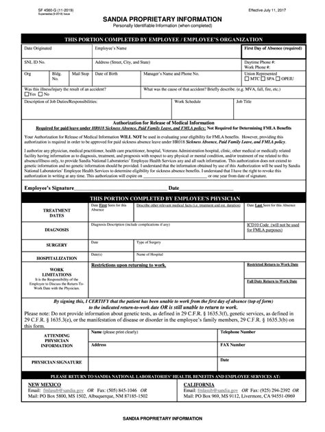 Matrix Absence Management Fmla Form Pdf Crewpase