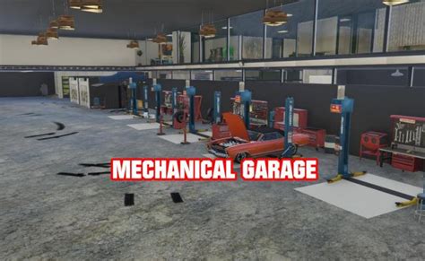 Mechanic Garage Fivem Store Fivem Mods