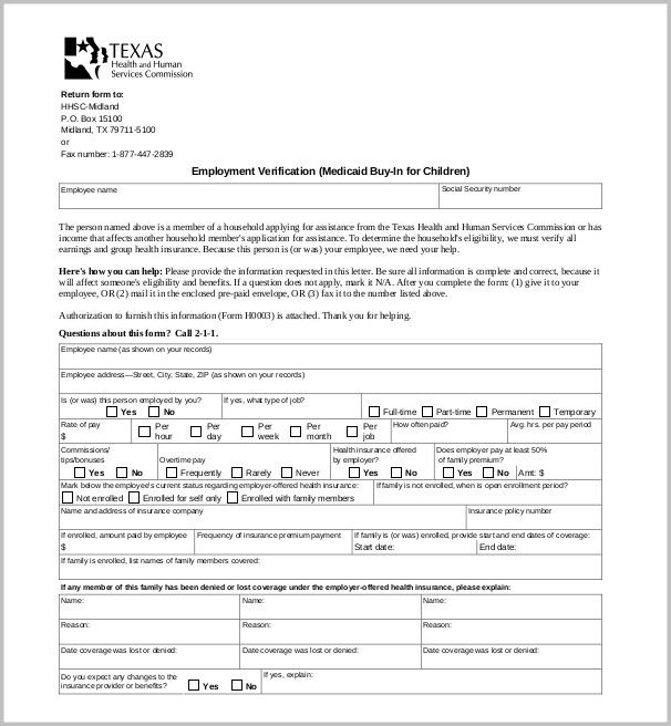 Medicaid Appeal Form Texas Form Resume Examples