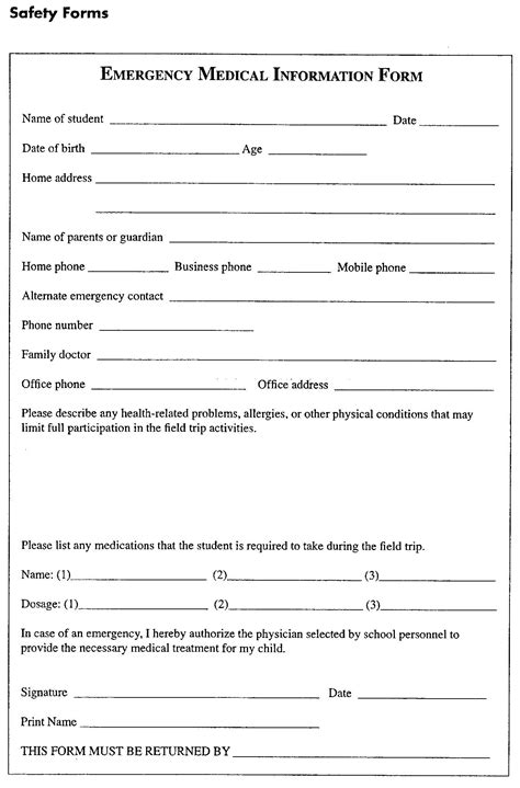 Medical Form Templates