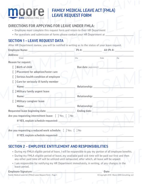 Medical Leave Fmla Fill Online Printable Fillable Blank Pdffiller