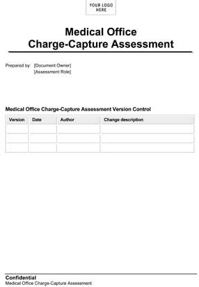 Medical Office Charge Capture Assessment Sample Small Business Free