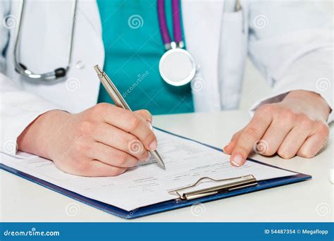 Medical Paperwork Stock Photo Image Of Document Health 54487354