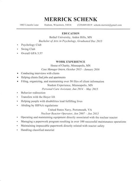 Merrick Schenk Resume Pdf Free Download