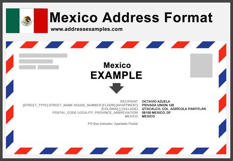 Mexico Address Format Addressexamples Com