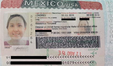 Mexico Visa Page Passport Let S Tefl