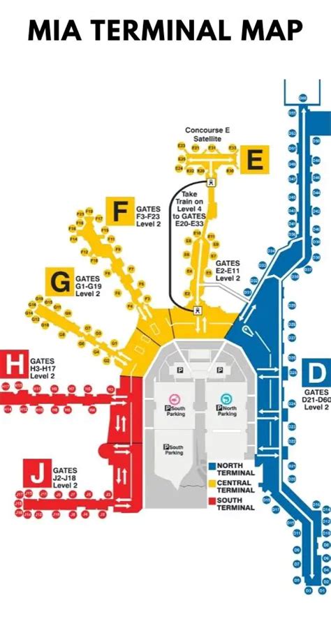 Miami Airport Terminal Map American Airlines Ustrave Com