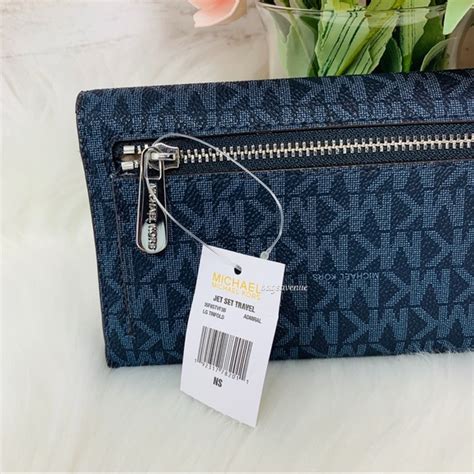 Michael Kors Bags Michael Kors Large Trifold Wallet Admiral Blue