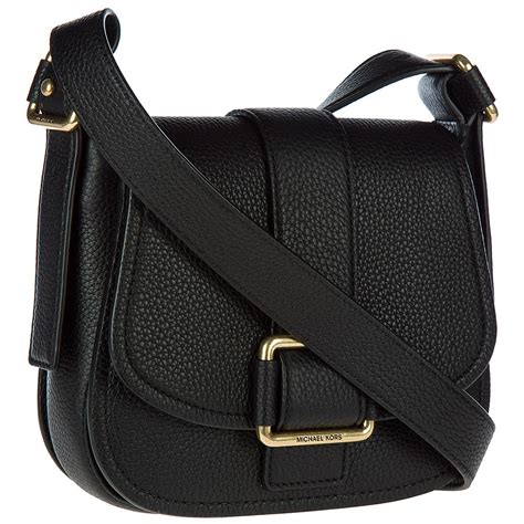 Michael Michael Kors Bags Michael Kors Black Leather Crossbody