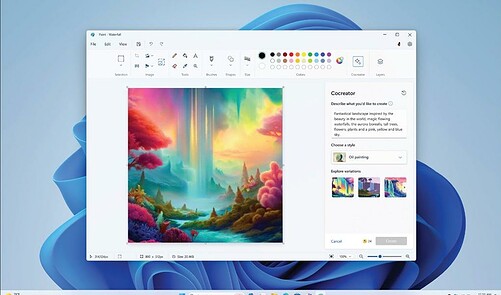 Microsoft Paint S New Cocreator Helps You Create Fantastical Ai Art