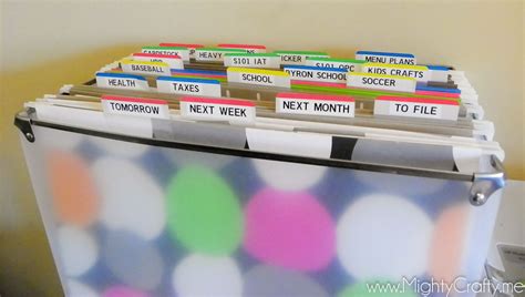 Mightycrafty How To Organize Your Daily Papers