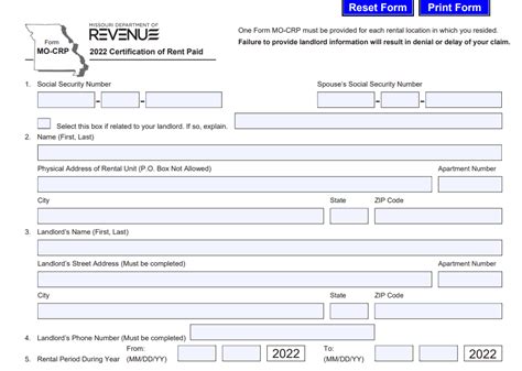 Missouri Rent Rebate 2023 A Comprehensive Guide To Saving On Your