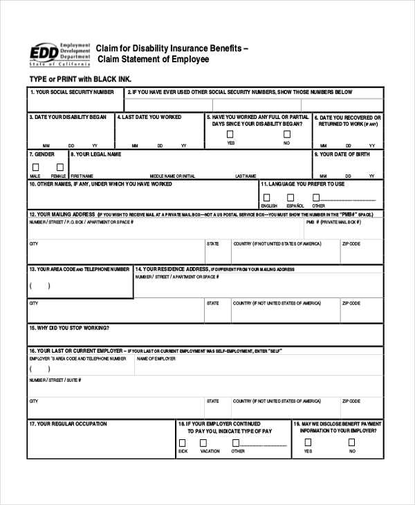 Missouri Social Security Disability Forms Printable Fill And Sign