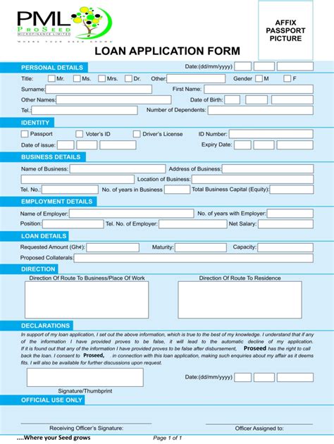 Mortgage Application Templates 5 Free Word Excel Pdf Format