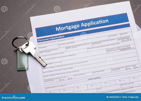 Mortgage Documents Stock Image Image Of Giving Debt 44554225