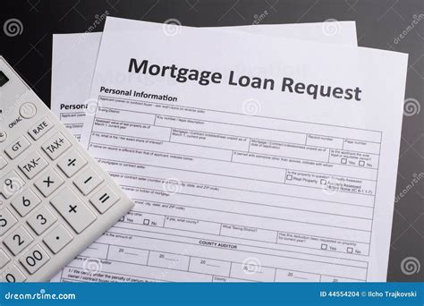 Mortgage Documents Stock Photo Image Of Agreement Property 44554204